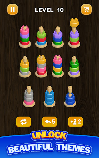 Nut Sort - Color Puzzle Games screenshot