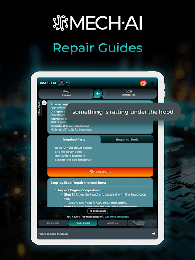 MECH.AI: Diagnostic & Repair screenshot