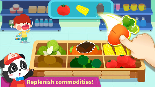 Baby Panda's Town: Supermarket screenshot
