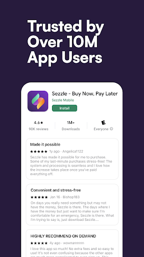 Sezzle - Buy Now, Pay Later screenshot