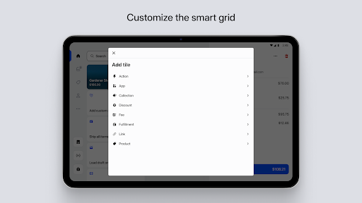 Shopify Point of Sale (POS) screenshot