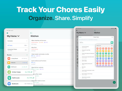 House Chores Cleaning Schedule screenshot