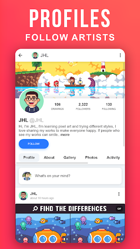 Pixilart - Make Pixel Art screenshot