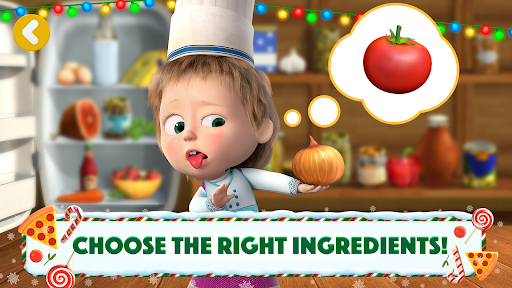 Masha and the Bear Pizza Maker screenshot