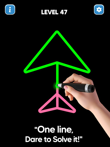 Line Drawing: No Lift Puzzle screenshot