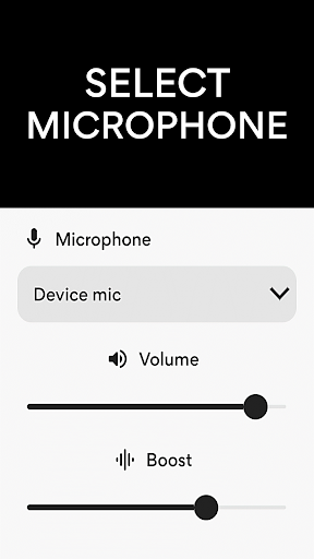 Microphone Amplifier screenshot