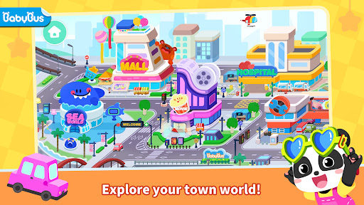 Baby Panda's Town: My World screenshot