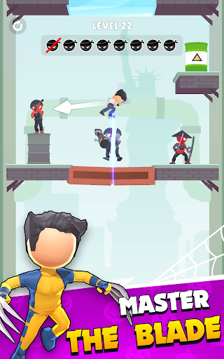 Slicing Hero Sword Master Game screenshot