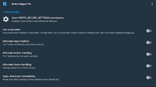 Button Mapper: Remap your keys screenshot