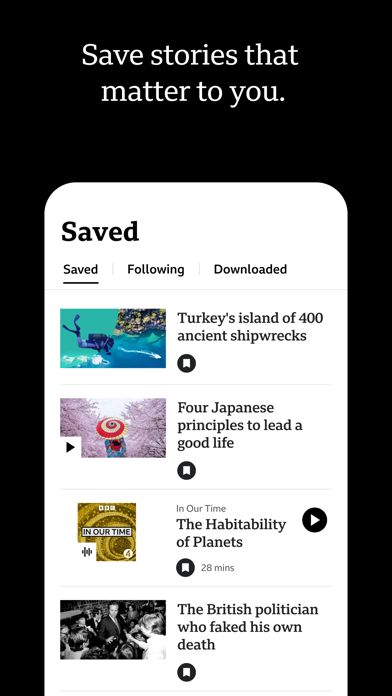 BBC: World News & Stories screenshot