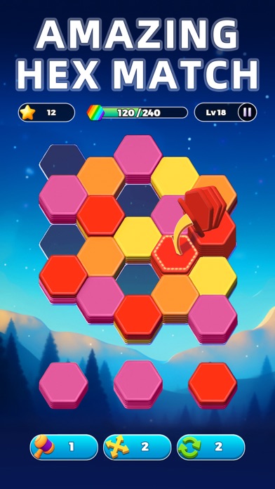 Hexa Master 3D - Color Sort screenshot