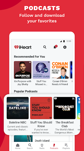 iHeart: Music, Radio, Podcasts screenshot