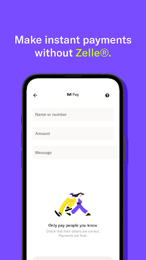 MAJORITY: Mobile banking screenshot
