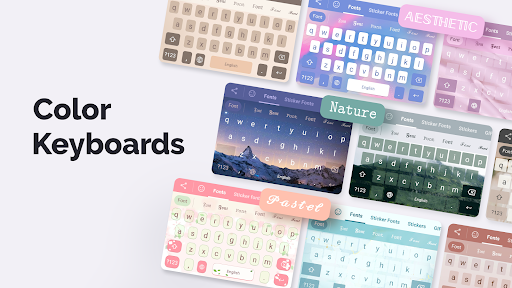 Fonts Art: Cute Keyboard Font screenshot