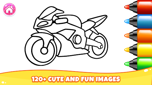 Toddler Drawing Games For Kids screenshot