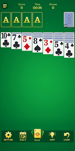 Daily Classic Solitaire screenshot