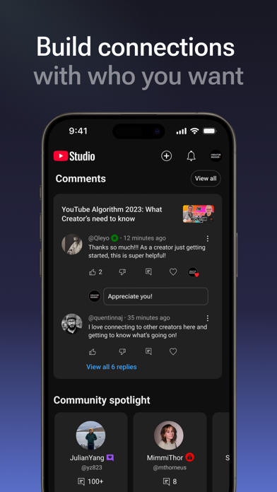 YouTube Studio screenshot