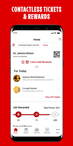Cinemark Theatres screenshot