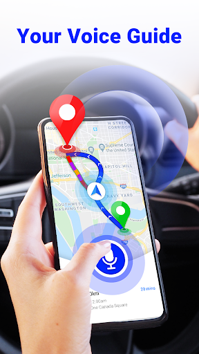 GPS Voice Navigation: Live Map screenshot