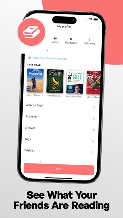 Bookshelf-Your virtual library screenshot
