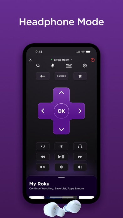 The Roku App (Official) screenshot
