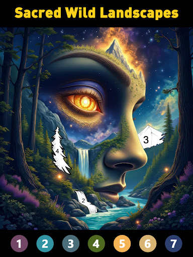 Tribal Art Coloring Book screenshot