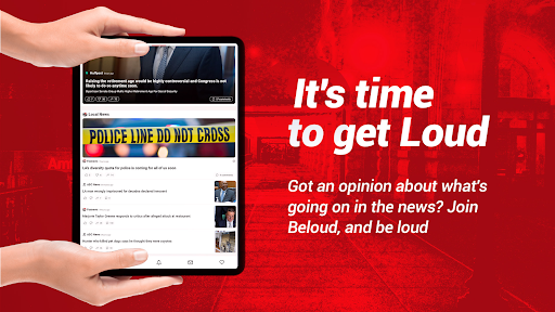 Beloud: News & Free Speech screenshot