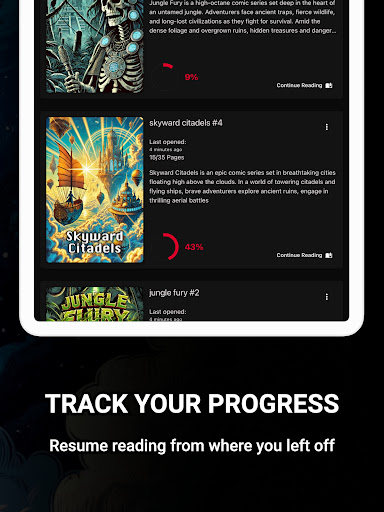 ComiQuest - Comic Reader screenshot