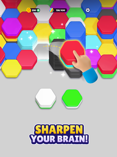 Hexa Sort screenshot