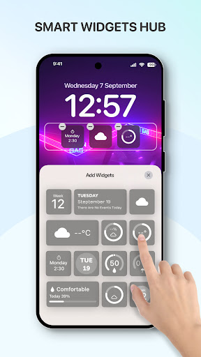 Lock Screen, Widgets - YoLock screenshot
