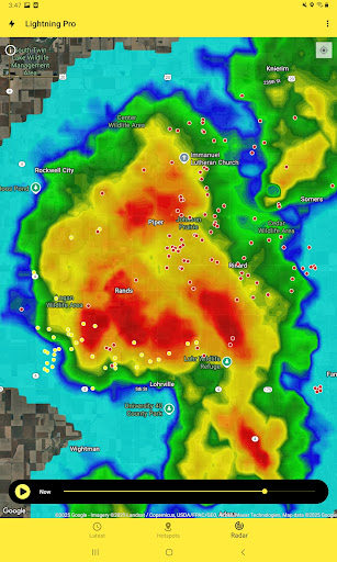 My Lightning Tracker & Alerts screenshot