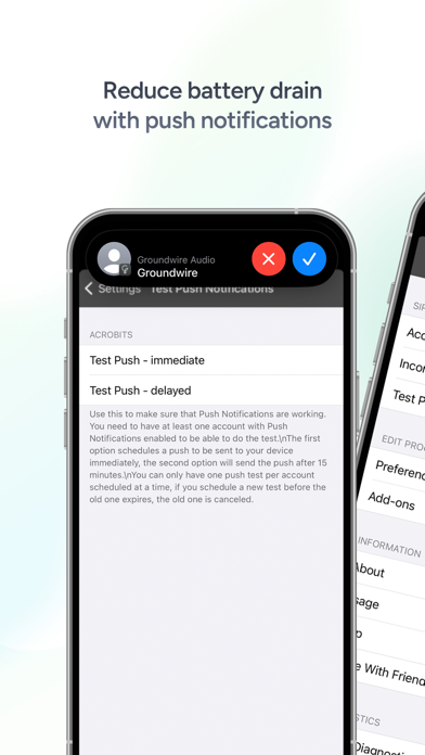Groundwire: VoIP SIP Softphone screenshot