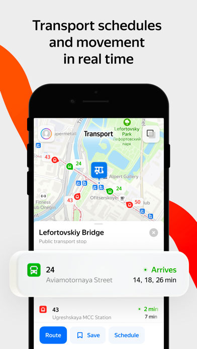 Yandex Maps and Navigator screenshot