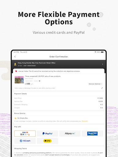 Doorzo - Japan proxy services screenshot