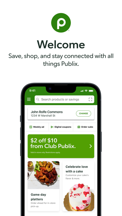 Publix screenshot