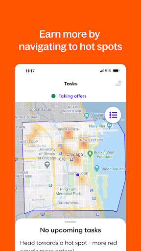 Grubhub for Drivers screenshot