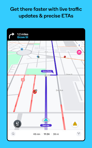 Waze Navigation & Live Traffic Screenshot 17