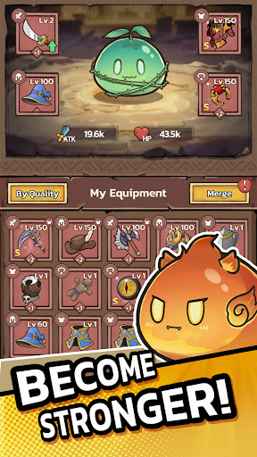 Slime Castle — Idle TD Game screenshot