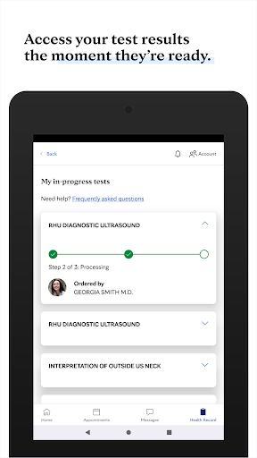 Mayo Clinic screenshot