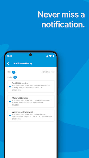 Staffmark WorkNOW screenshot