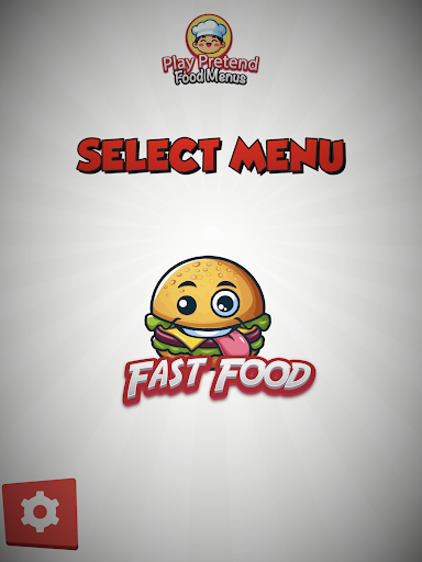 Play Pretend Food Menu screenshot