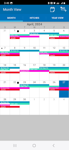 Oilfield Calendar screenshot