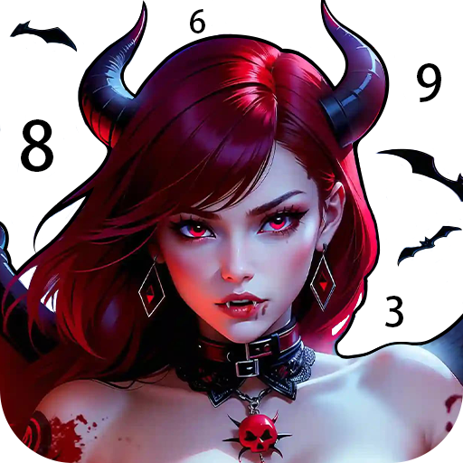 Dark, Horror Color by Number