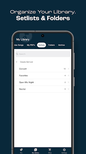 Musicnotes Sheet Music Player screenshot