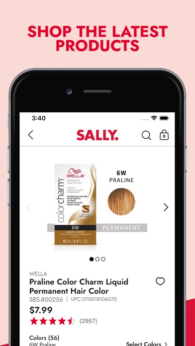 SALLY BEAUTY screenshot