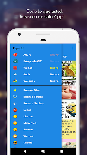 Buenos días tardes y noches screenshot