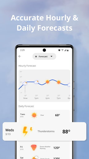 Weather Now Launcher - Radar screenshot