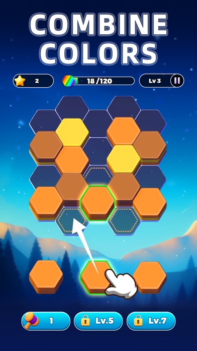 Hexa Master 3D - Color Sort screenshot