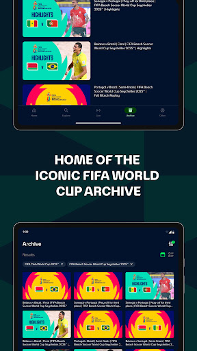FIFA+ | Football streaming app screenshot