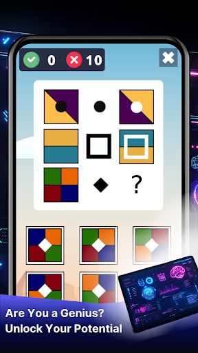 IQ Test: Logic brain training screenshot